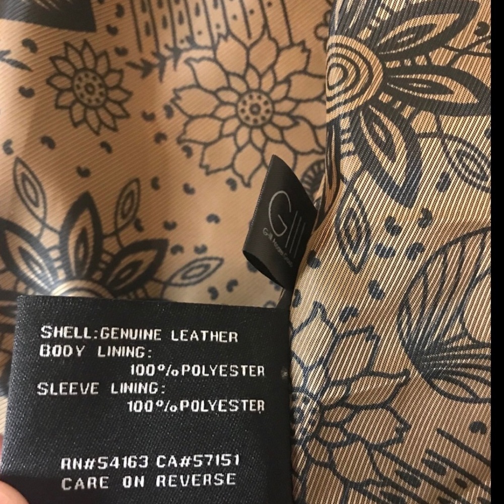 Wilson’s Black Rivet 100% Leather Womens Jacket -S - Picture 14 of 17